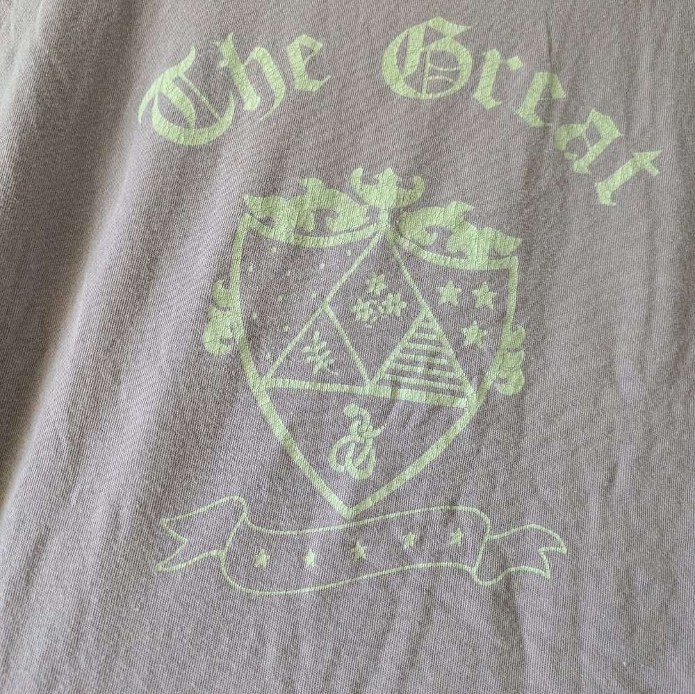 The Great Pale Distressed Lavender Graphic T Shirt- Size 1  S-M - Picture 3 of 3